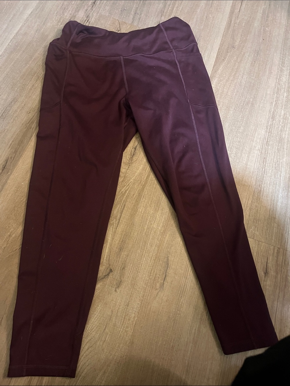 Victoria's Secret Women’s special edition Burgundy/Plum luxury leggings